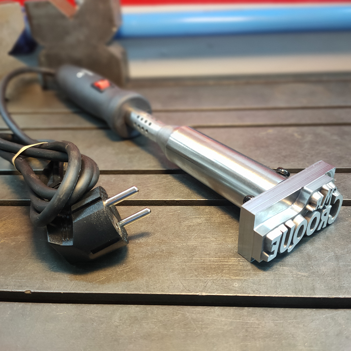 Fers à marquer électriques personnalisés.