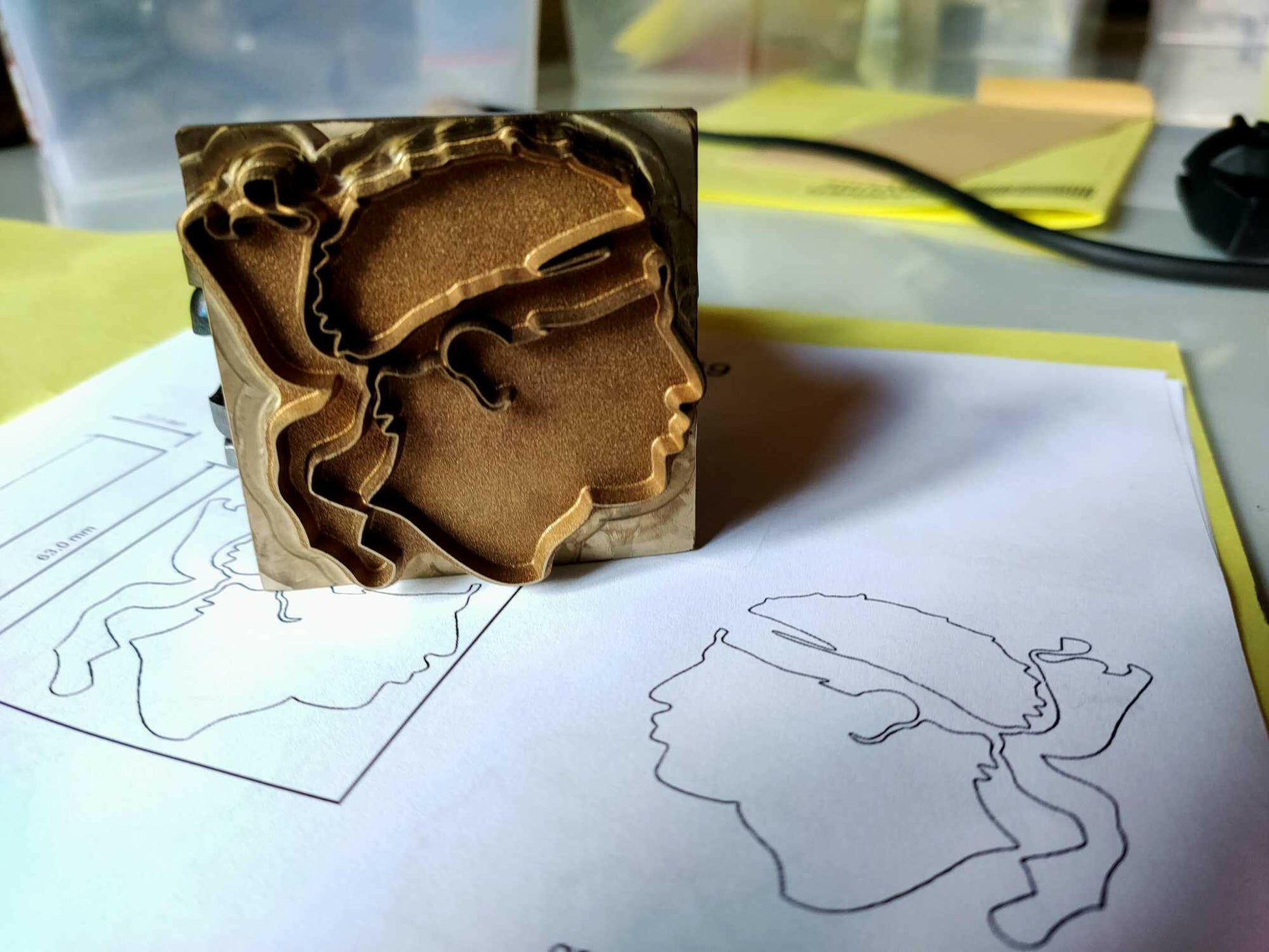 Fers à marquer électriques personnalisés.