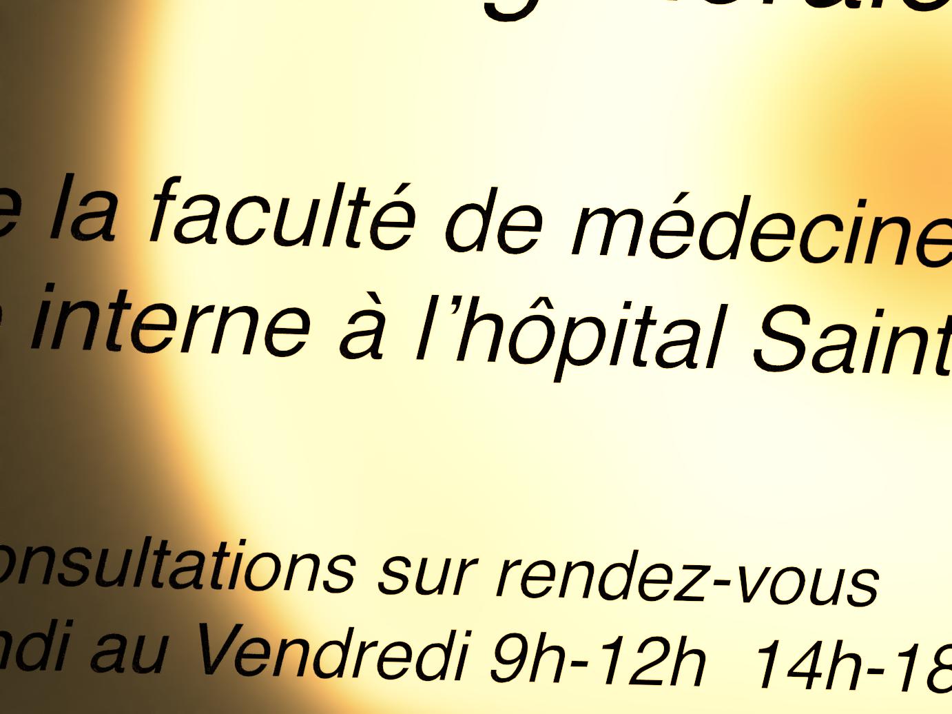 Enseigne/plaque de porte