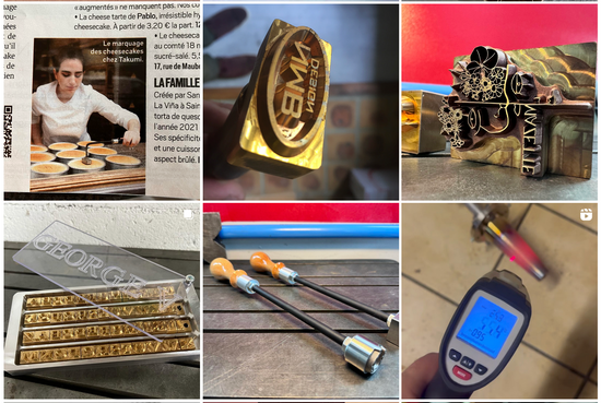 Blocs gravés & fers à marquer personnalisés – Boutique du Marquage